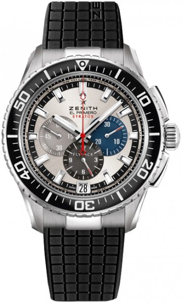 Zenith El Primero Stratos Flyback Tribute to Felix Baumgartner