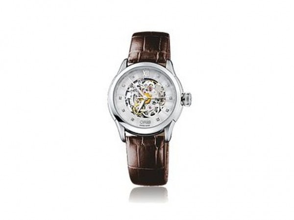 Oris Culture Artelier Skeleton Diamonds