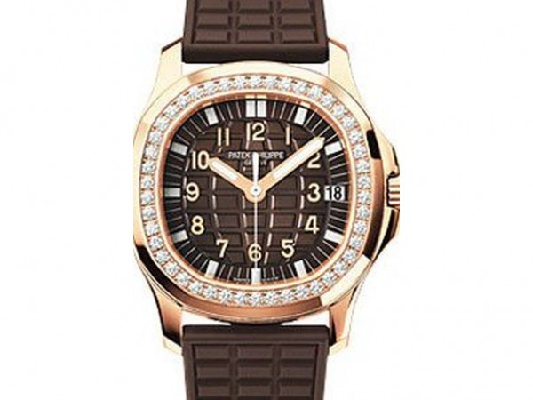 Patek Philippe Aquanaut Ladies Gold Luce