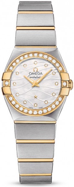 Omega Constellation Brushed Quarz Mini Pluma