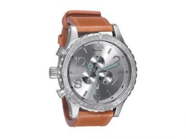 Nixon The 51-30 Chrono Leather Saddle Chronograph