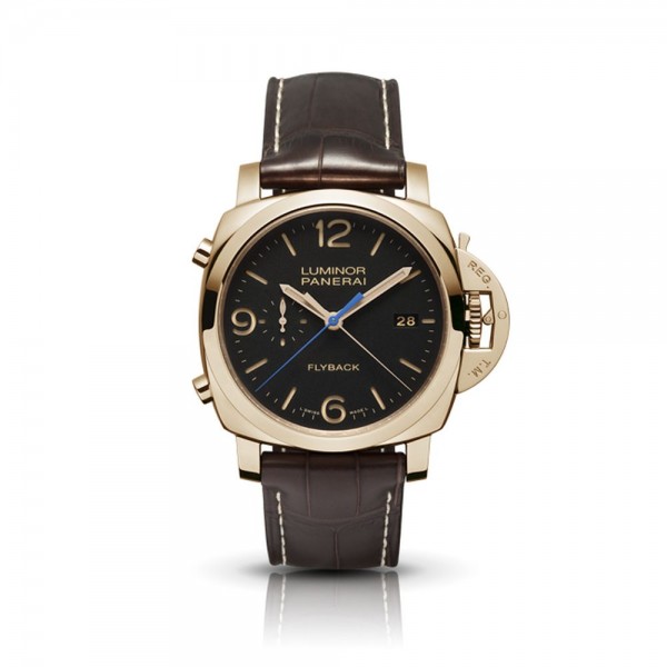 Officine Panerai Luminor 1950 3 Days Chrono Flyback Automatic Oro Rosso