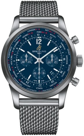 Breitling Transocean Chronograph Unitime Pilot