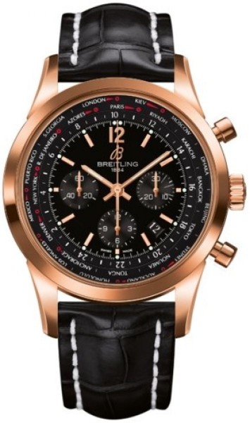 Breitling Transocean Chronograph Unitime Pilot