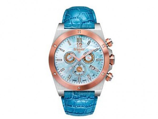 Traser H3 Lady Blue Chronograph