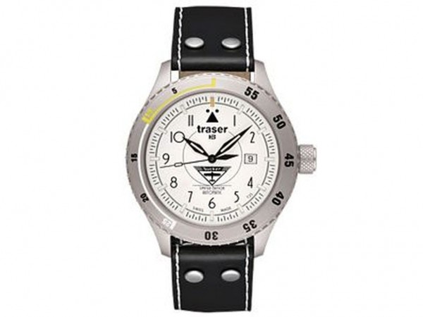 Traser H3 Aviator Bücker Automatic Titan White Limited Edition