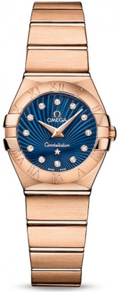 Omega Constellation Brushed Quarz Mini