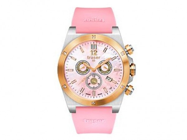 Traser H3 Lady Pink Chronograph