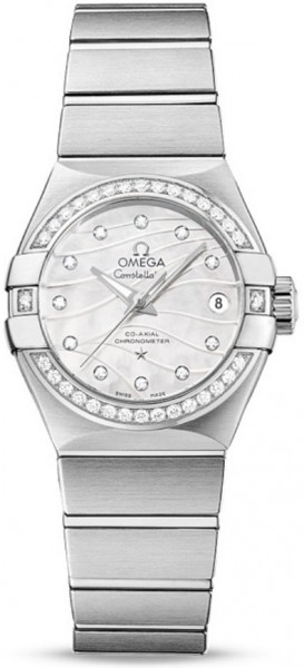 Omega Constellation Brushed Chronometer Pluma