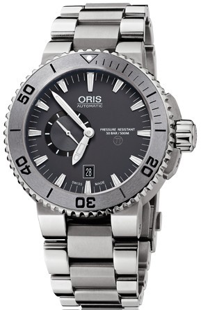 Oris Aquis Titan Small Second, Date