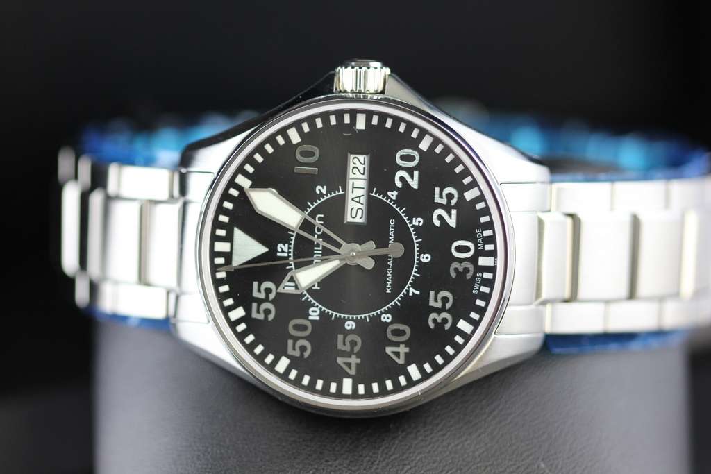 Hamilton Khaki Aviation Pilot 38mm H64425135 jetzt finanzieren Luxusuhr24