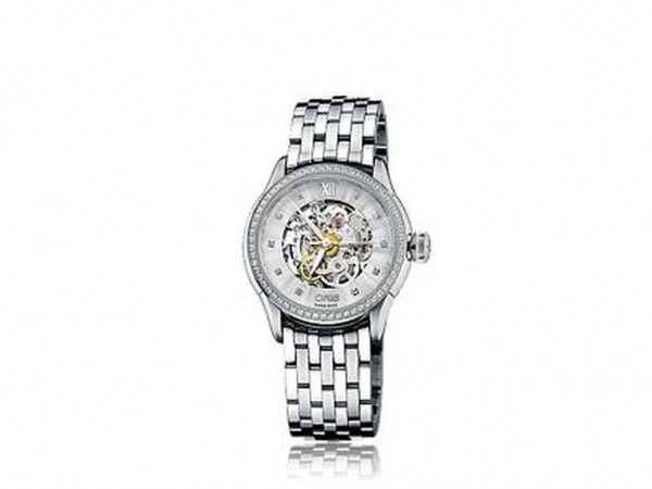 Oris Culture Artelier Skeleton Diamonds