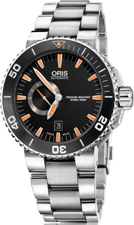 Oris Aquis Small Second Date