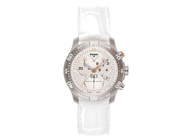 Traser H3 Lady Ladytime Silver Chronograph