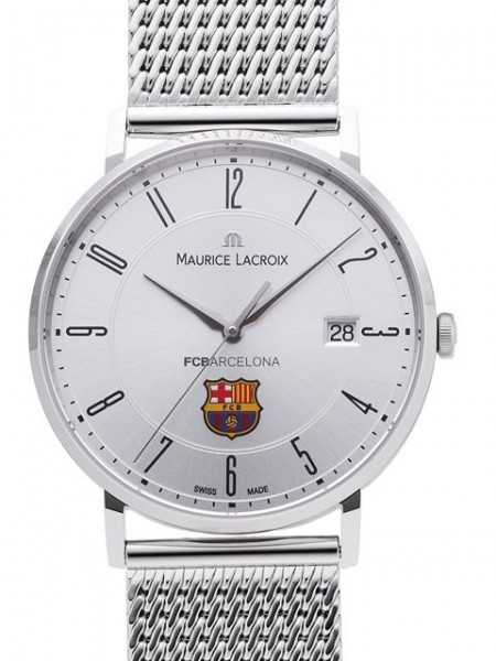 Maurice Lacroix Eliros Date FC Barcelona Edition
