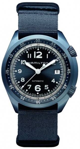 Hamilton Khaki Aviation Pilot Pinoeer Aluminium