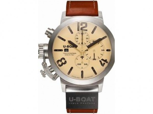 U-Boat Classico 48 Chrono Sterlilng Silver