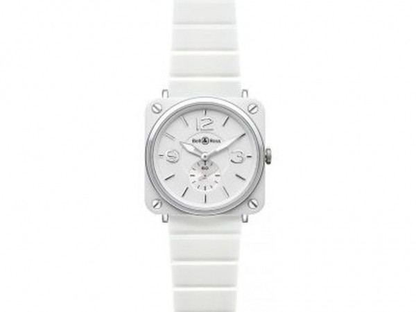 Bell & Ross Aviation BR S Quartz White ceramic