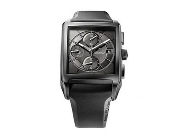 Maurice Lacroix Pontos Rectangulaire Chronographe Full Black