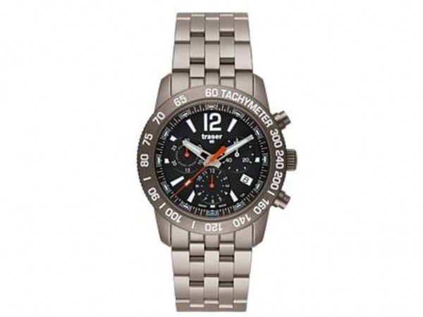 Traser H3 Classic Chronograph Titan Blue