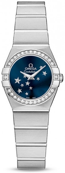 Omega Constellation Brushed Quarz Mini Orbis