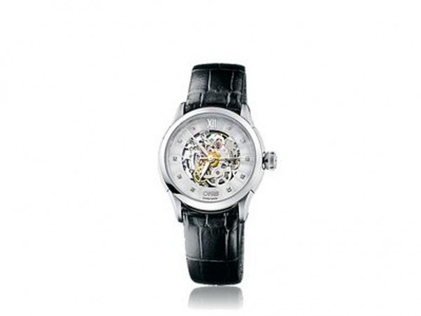 Oris Culture Artelier Skeleton Diamonds