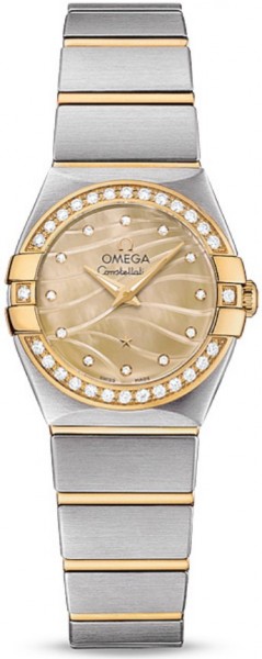 Omega Constellation Brushed Quarz Mini Pluma