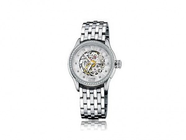 Oris Culture Artelier Skeleton Diamonds