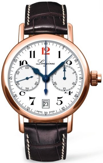 Longines Column-Wheel Single Push-Piece Chronograph