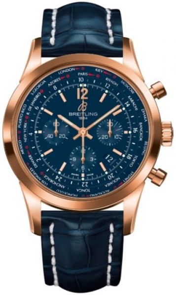 Breitling Transocean Chronograph Unitime Pilot