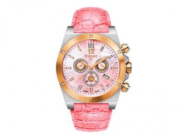 Traser H3 Lady Pink Chronograph