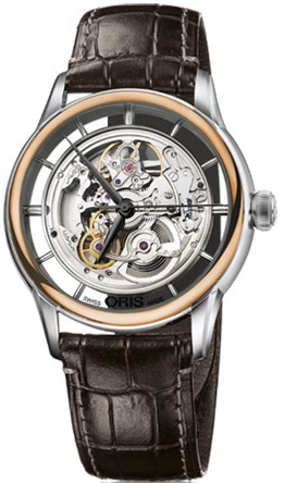 Oris Artelier Translucent Skeleton