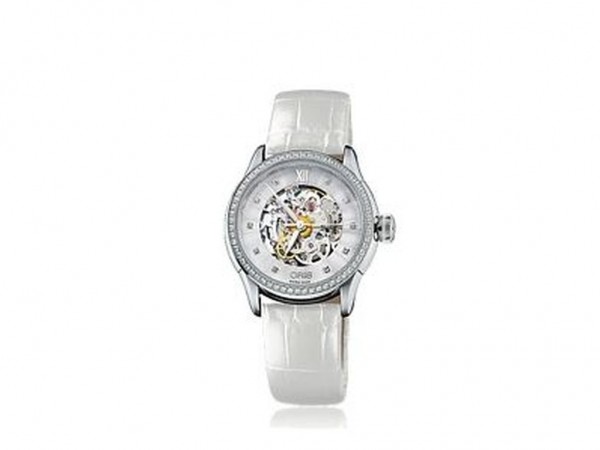 Oris Culture Artelier Skeleton Diamonds