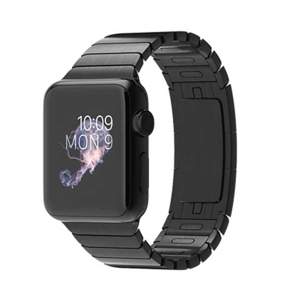 Black steel apple watch outlet