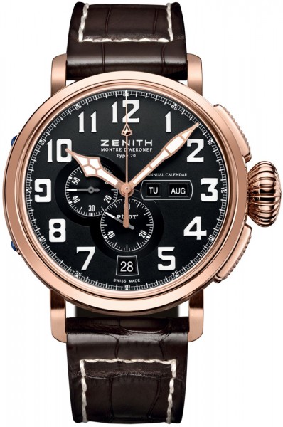 Zenith Pilot Montre D'Aéronef Type 20 Annual Calendar