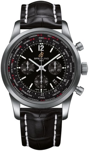 Breitling Transocean Chronograph Unitime Pilot