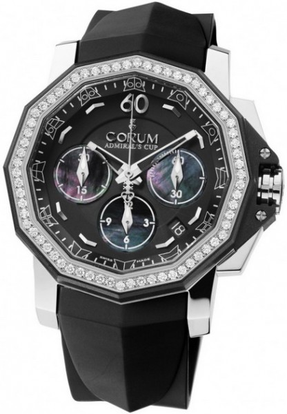 Corum Admiral's Cup Challenger 40 Chrono Diamonds