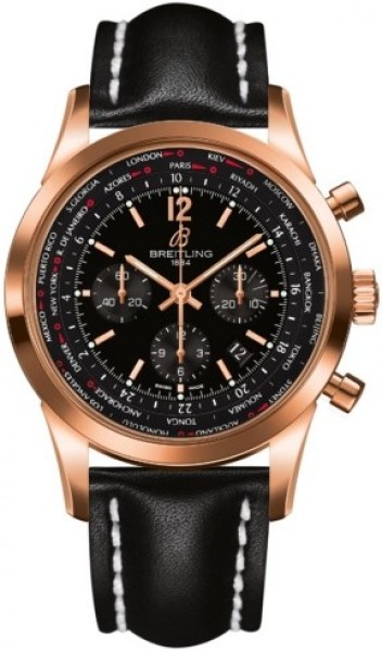 Breitling Transocean Chronograph Unitime Pilot