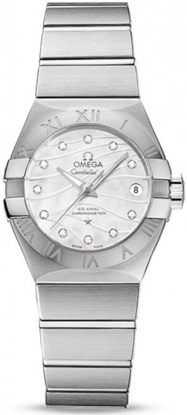 Omega Constellation Brushed Chronometer Pluma