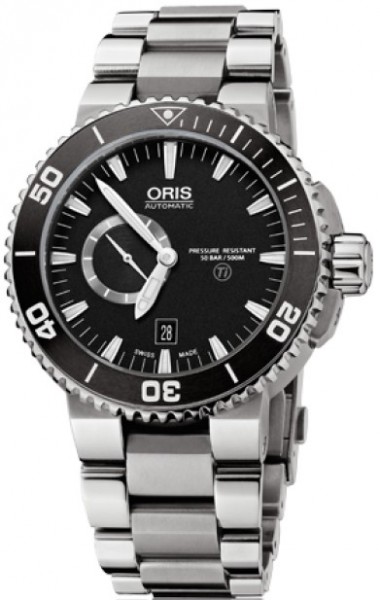 Oris Aquis Titan Small Second, Date