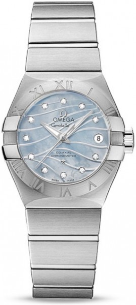 Omega Constellation Brushed Chronometer Pluma