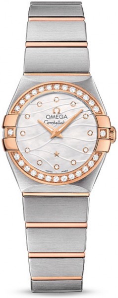 Omega Constellation Brushed Quarz Mini Pluma