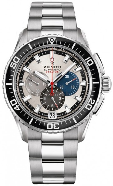 Zenith El Primero Stratos Flyback Tribute to Felix Baumgartner