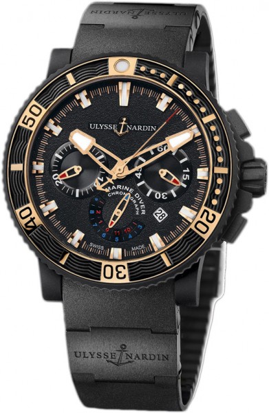 Ulysse Nardin Maxi Marine Diver Black Sea Chronograph