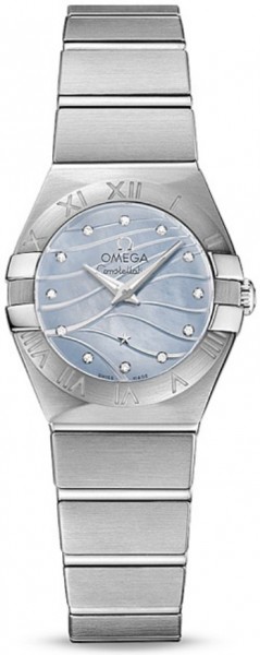 Omega Constellation Brushed Quarz Mini Pluma