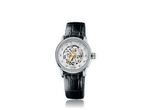 Oris Culture Artelier Skeleton Diamonds