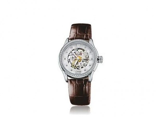 Oris Culture Artelier Skeleton Diamonds