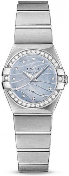 Omega Constellation Brushed Quarz Mini Pluma