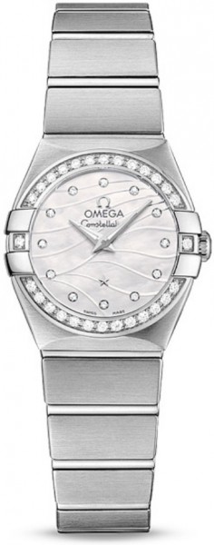 Omega Constellation Brushed Quarz Mini Pluma