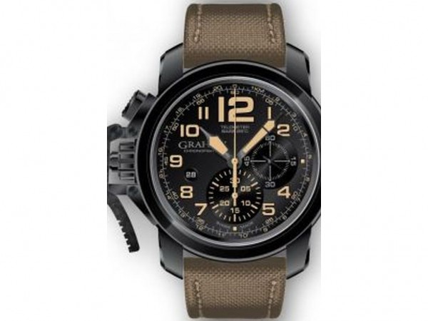 Graham Chronofighter Oversize Chronograph Black Sahara